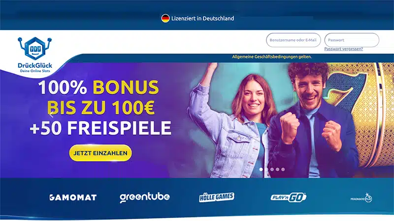 deutsche online casinos drückglück